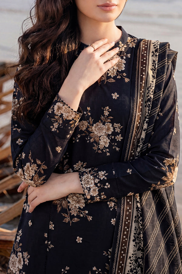 Unstitched Printed Lawn 3 Piece - SY02AR 4 Unstitched Printed Lawn 3 Piece