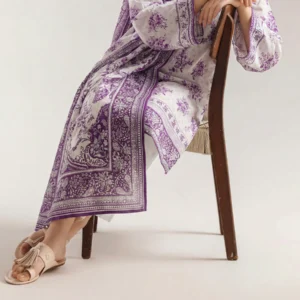 Unstitched Printed Lawn 3 Piece