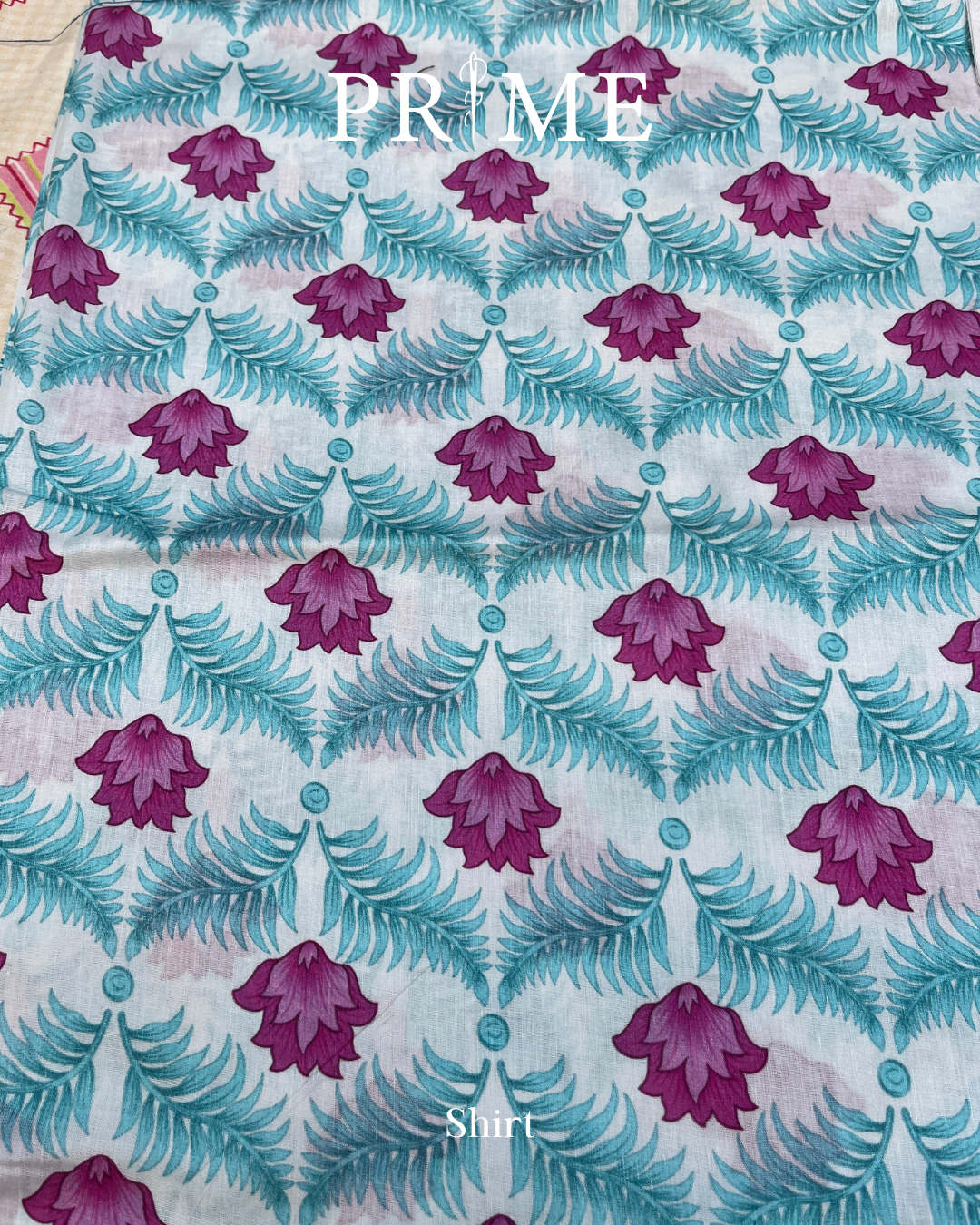 Floral Aqua - Prime Collection 3 Piece Lawn Suit - BCT 09 4 Prime Collection 3 Piece Lawn Suit
