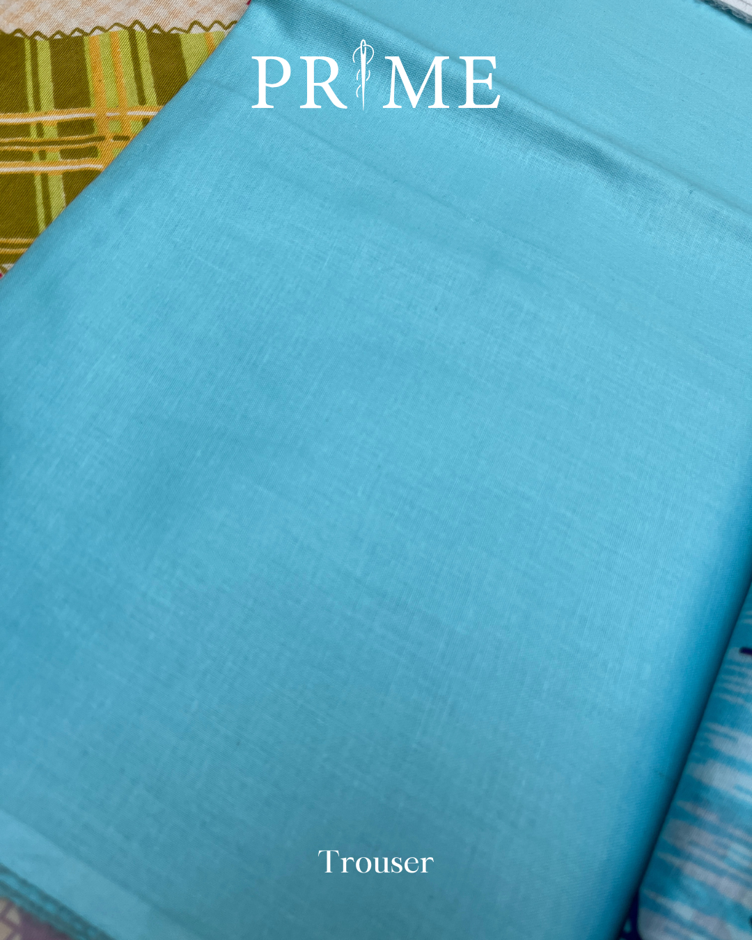 Sky Blue Printed - Prime Collection 3 Piece Lawn Suit - BCT 08 5 Prime Collection 3 Piece Lawn Suit