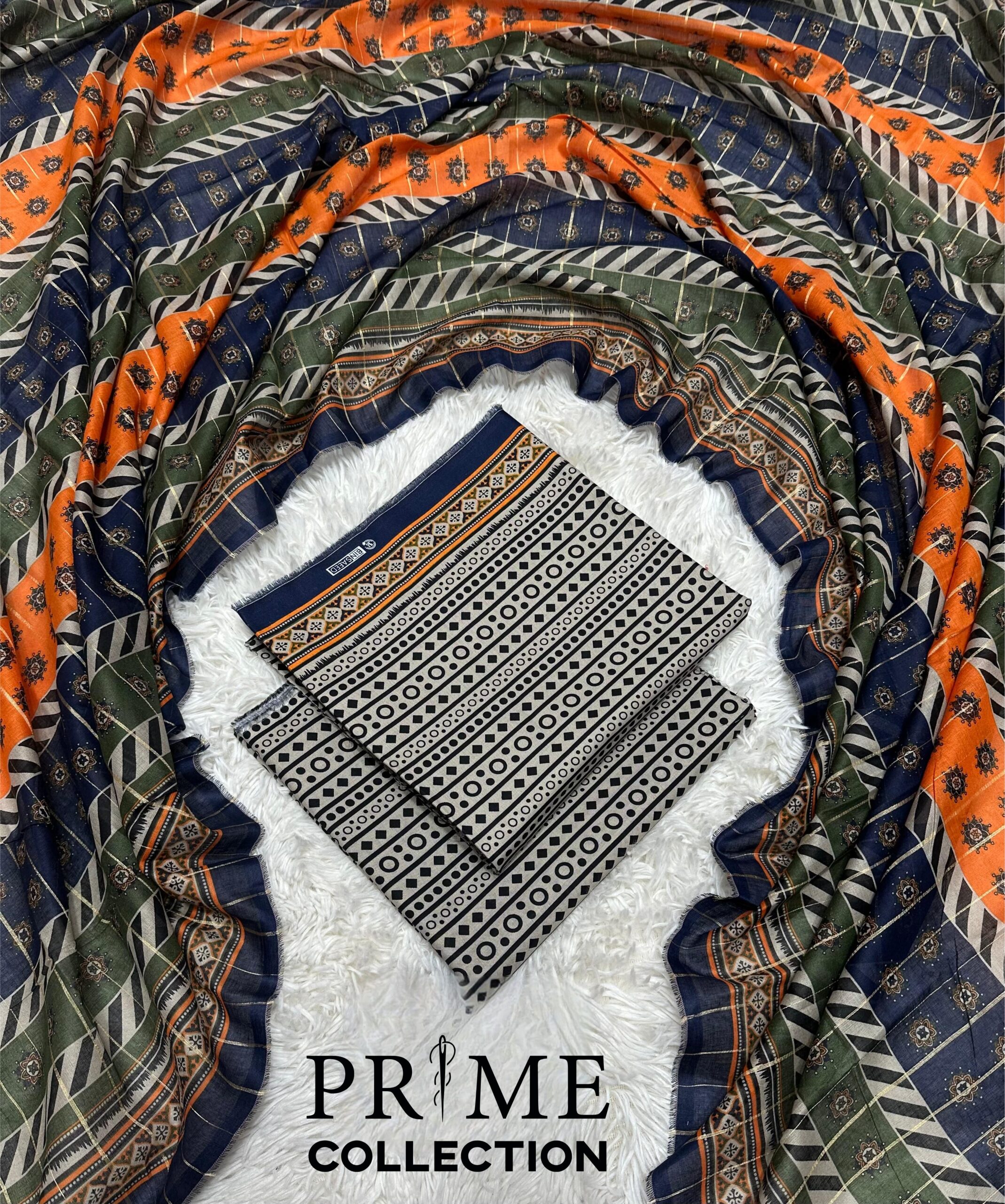 Prime Collection 3PC Printed Lawn Suit – Premium Summer Collection 1 Prime Collection 3PC Printed Lawn Suit