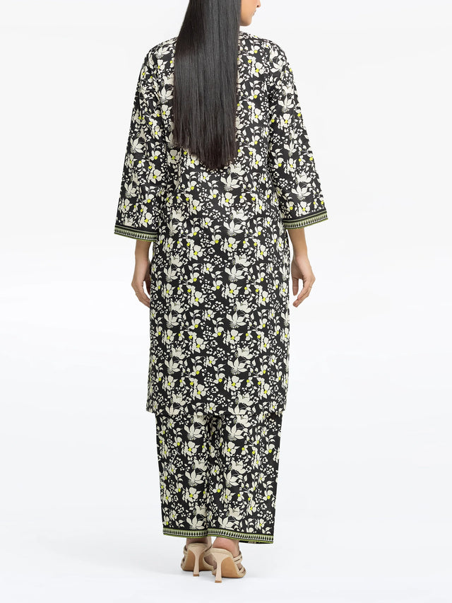 Floral Printed 2-Piece Co-Ord Set with Straight Kurta 6 Floral Printed 2-Piece