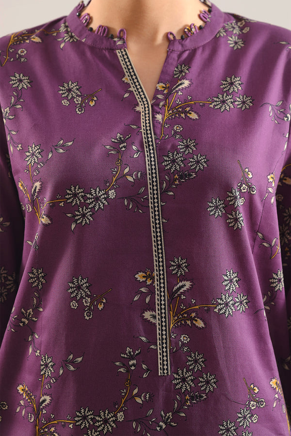 Royal Amethyst Printed Lawn Suit – 3 Piece D011 6 Royal Amethyst Printed Lawn Suit